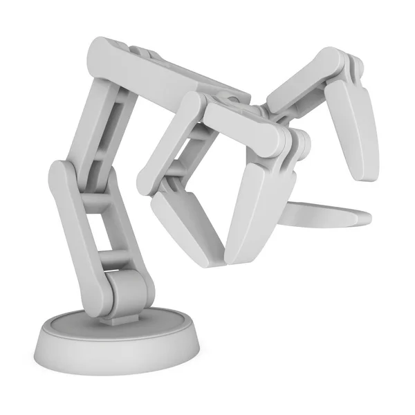 Robotic arm 3d — стокове фото