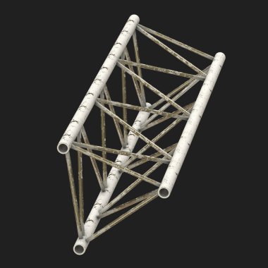 Metal kafes kiriş öğesi