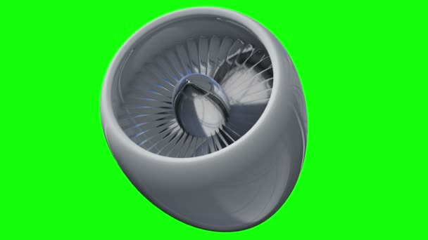 Turbo jet engine beeldmateriaal — Stockvideo