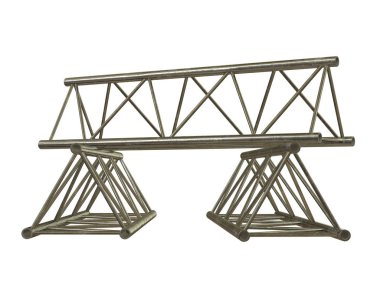 Metal kafes kiriş öğesi