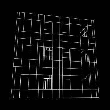 Tel kafes mimari yapı.