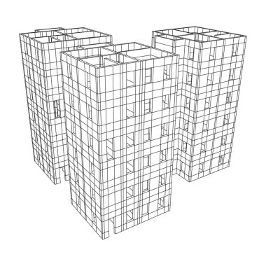 Tel kafes mimari yapı.