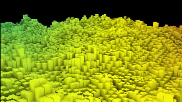 Big data visualisering motion koncept — Stockvideo