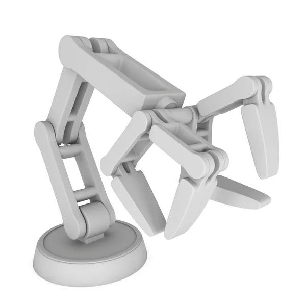 Robotic arm 3d — стокове фото