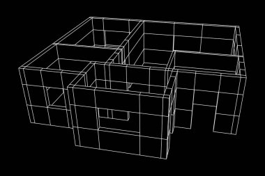 Tel kafes mimari yapı.