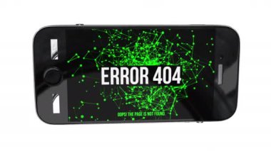 Smartphone ile sayfa değil kurmak yanlışlık 404