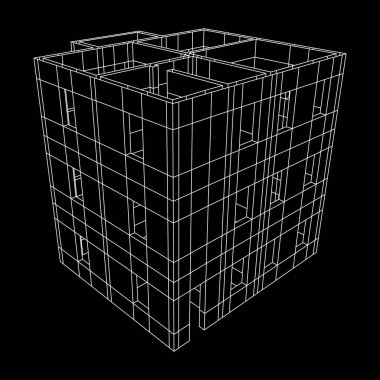 Tel kafes mimari yapı.