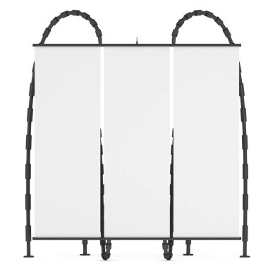 afiş standı olarak boş topla.