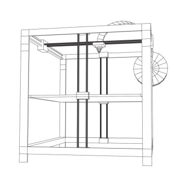 3D yazıcı tel kafes