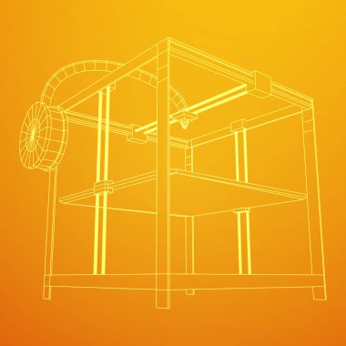 3D yazıcı tel kafes