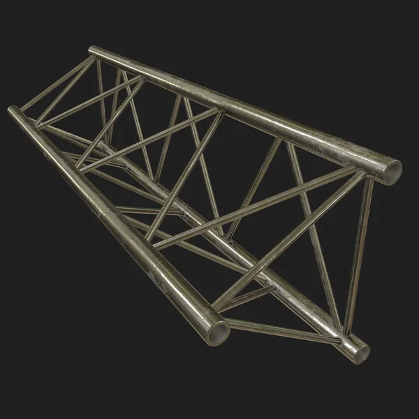 Metal truss girder element — Stock Photo, Image