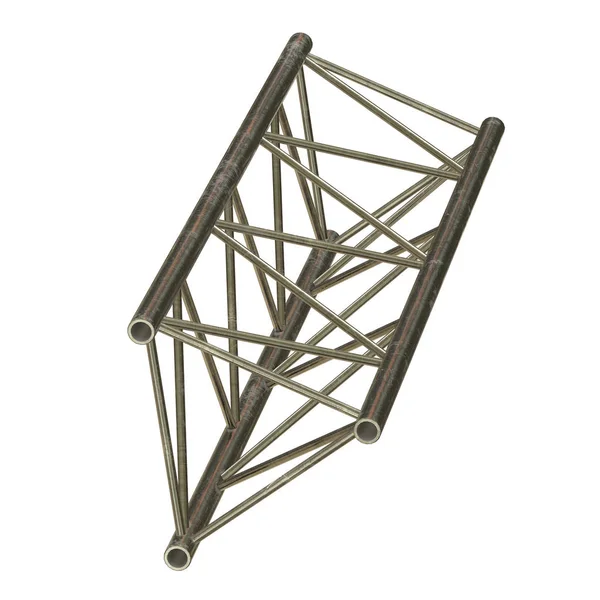 Metalen truss ligger element — Stockfoto