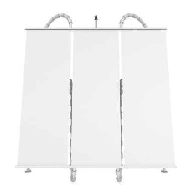 afiş standı olarak boş topla.