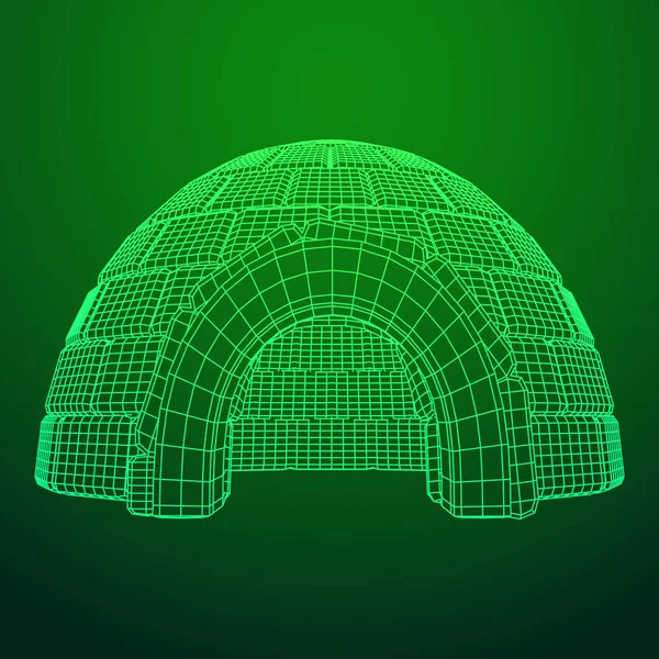 Vector de nevera Igloo — Vector de stock