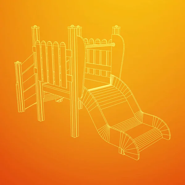 Bahçesi slayt tel kafes