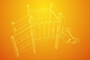 Bahçesi slayt tel kafes