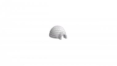 Igloo Icehouse 3d