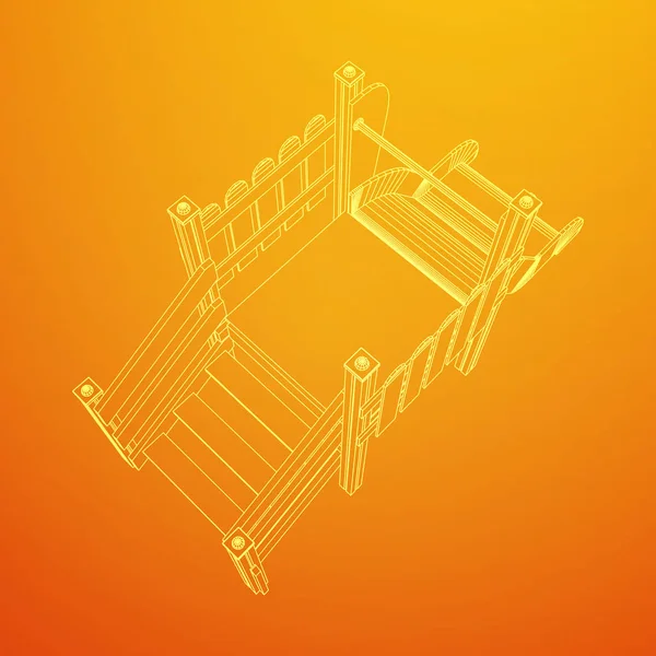 Bahçesi slayt tel kafes