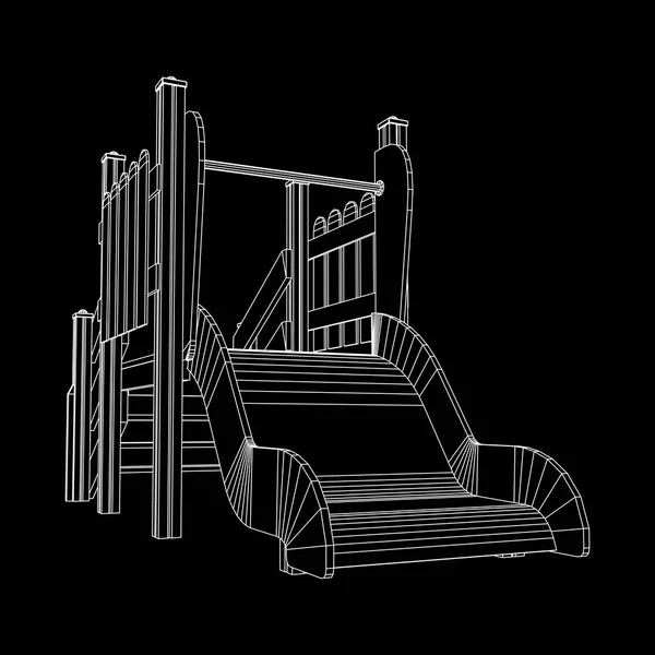 Bahçesi slayt tel kafes