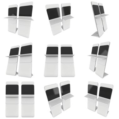 Fuar stand Lcd ekran stand.
