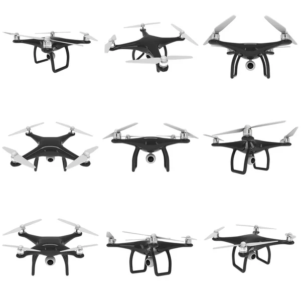Fjärrkontroll air drone — Stockfoto