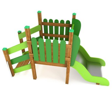 Bahçesi 3d slayt