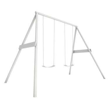 Çocuklar salıncak modeli 3d