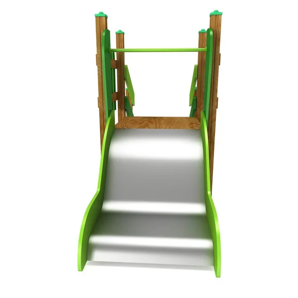 Parque slide 3d — Fotografia de Stock