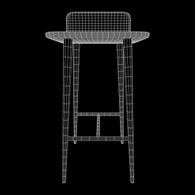 Bar tabure mobilya tel kafes