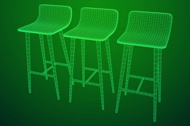 Bar tabure mobilya tel kafes