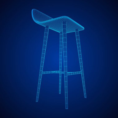 Bar tabure mobilya tel kafes