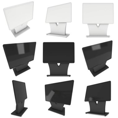 Fuar stand Lcd ekran stand.