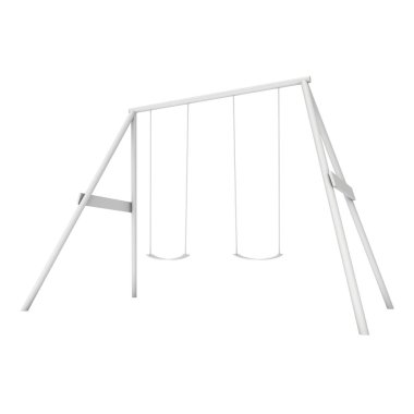 Çocuklar salıncak modeli 3d