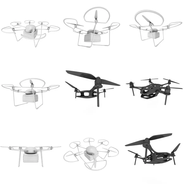 Drone de aire de control remoto —  Fotos de Stock