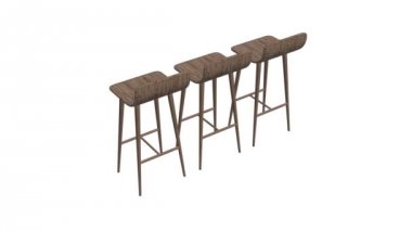 Bar tabure mobilya 3d