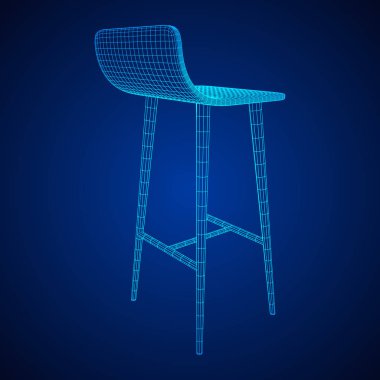 Bar tabure mobilya tel kafes