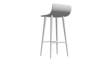 Bar tabure mobilya 3d
