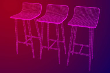 Bar tabure mobilya tel kafes