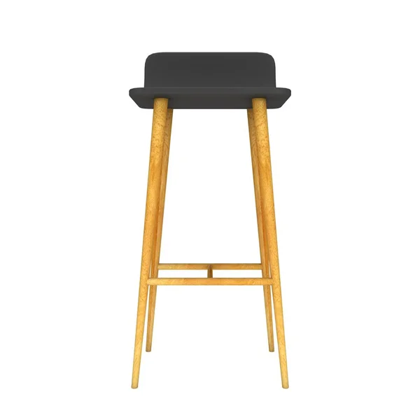 Барний стілець меблі 3d — стокове фото
