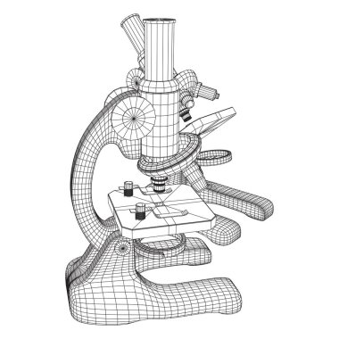 Mikroskop biyoloji okul laboratuvar donatımı