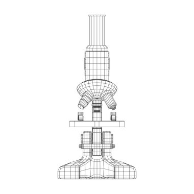 Mikroskop biyoloji okul laboratuvar donatımı