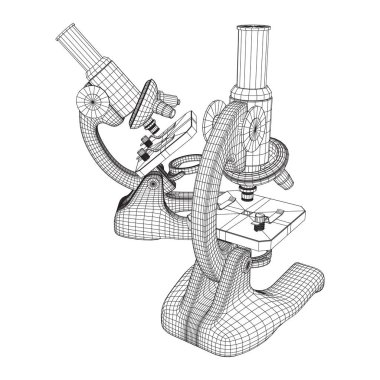 Mikroskop biyoloji okul laboratuvar donatımı