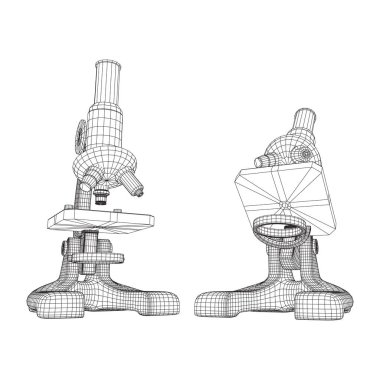 Mikroskop biyoloji okul laboratuvar donatımı