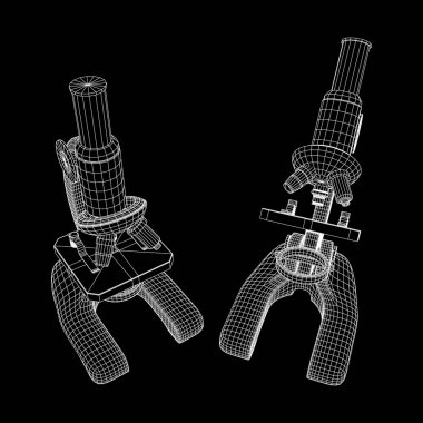 Mikroskop biyoloji okul laboratuvar donatımı