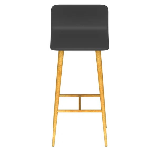 Bar stool furniture 3d — Stock Photo, Image