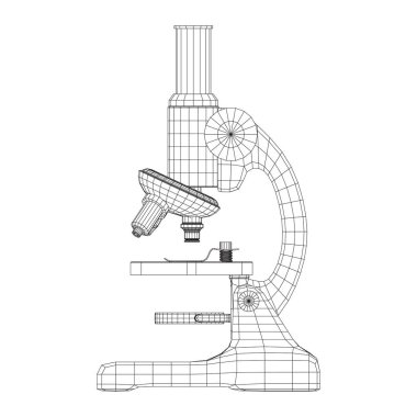 Mikroskop biyoloji okul laboratuvar donatımı