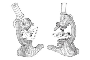Mikroskop biyoloji okul laboratuvar donatımı