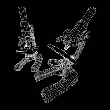 Mikroskop biyoloji okul laboratuvar donatımı