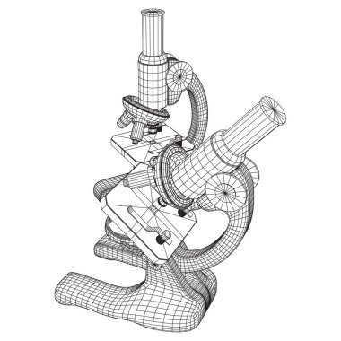 Mikroskop biyoloji okul laboratuvar donatımı