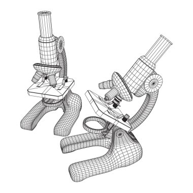 Mikroskop biyoloji okul laboratuvar donatımı